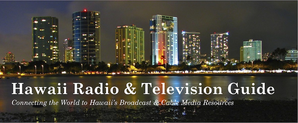 Hawaii Radio & Television Guide Banner