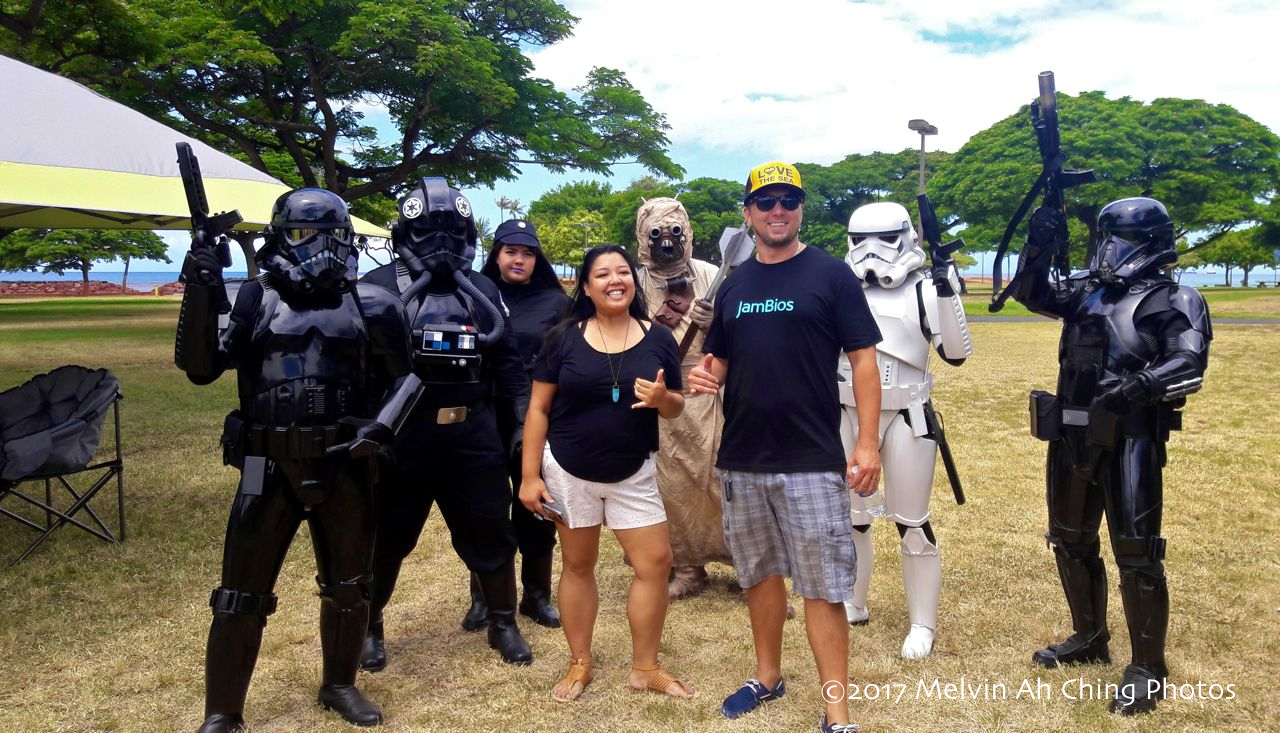 Geeks and storm troopers
