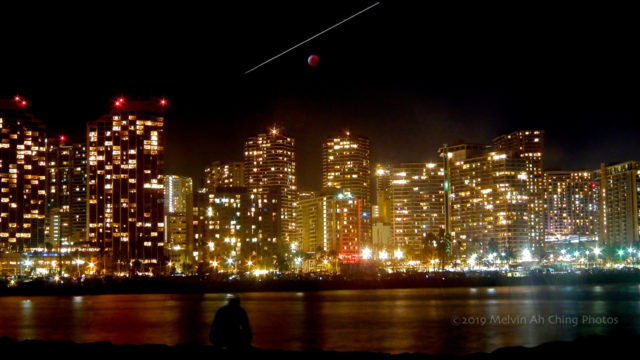 Lunar eclipse Honolulu HI