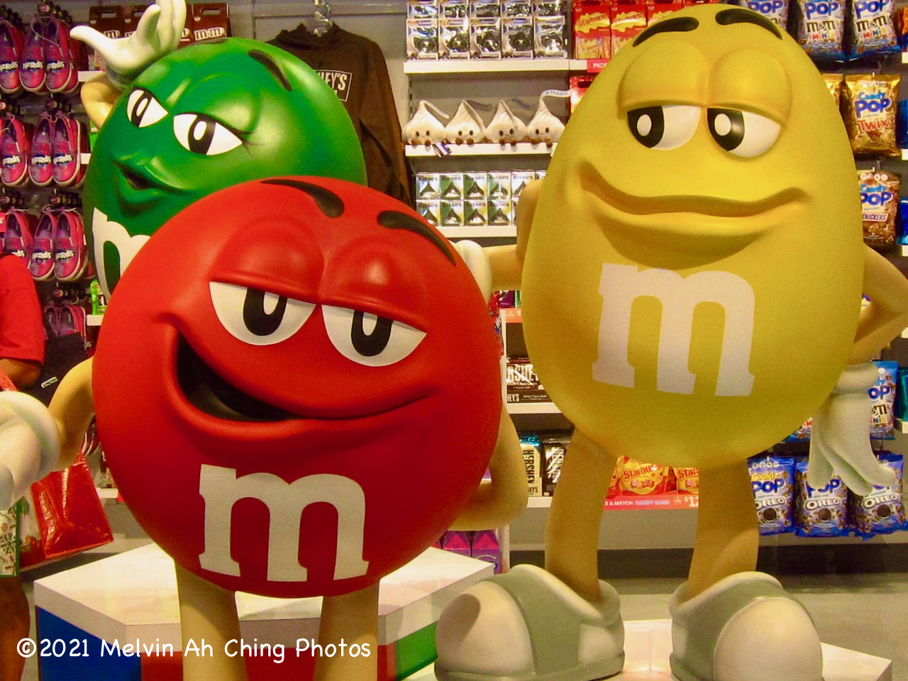 M & M Candies Characters