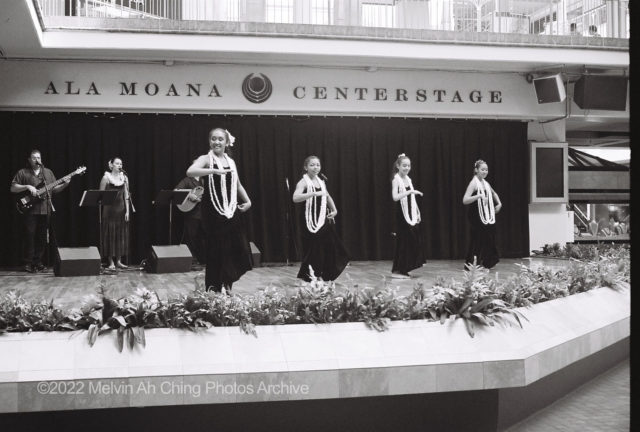 Hula Dancers Old Ala Moana Centerstage