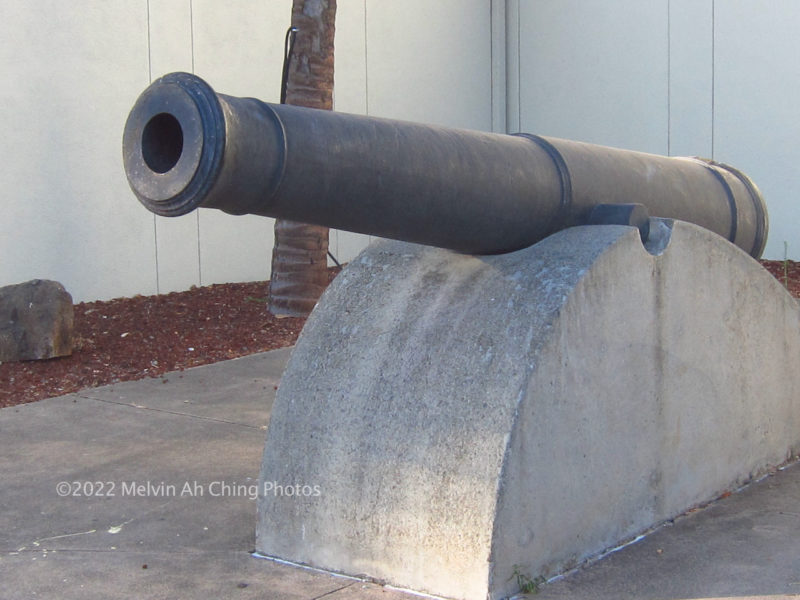 Hawaii Monarchy Cannon, U.S. Army Museum - Honolulu