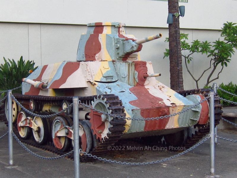 Japanese Light Tank, U.S. Army Museum - Honolulu